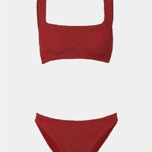 Hunza G Red Xandra Bikini